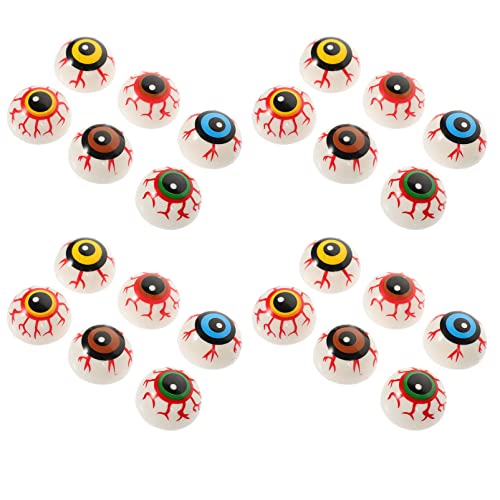 Abaodam Halloween Decorations 120 Pcs Eyeballs For Pong Eyeballs Halloween Party Supplies Eyeballs For Halloween Halloween Bouncy Balls Home Decor #TOP2