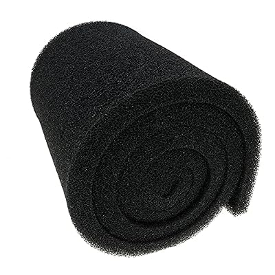 AFA Aquarium Filter Media Sponge Pad, Fish Tank Bio Open Cell Coarse Foam Block Foam Pre Filter Sponge Material (12" x 72" x 1" 25ppi)