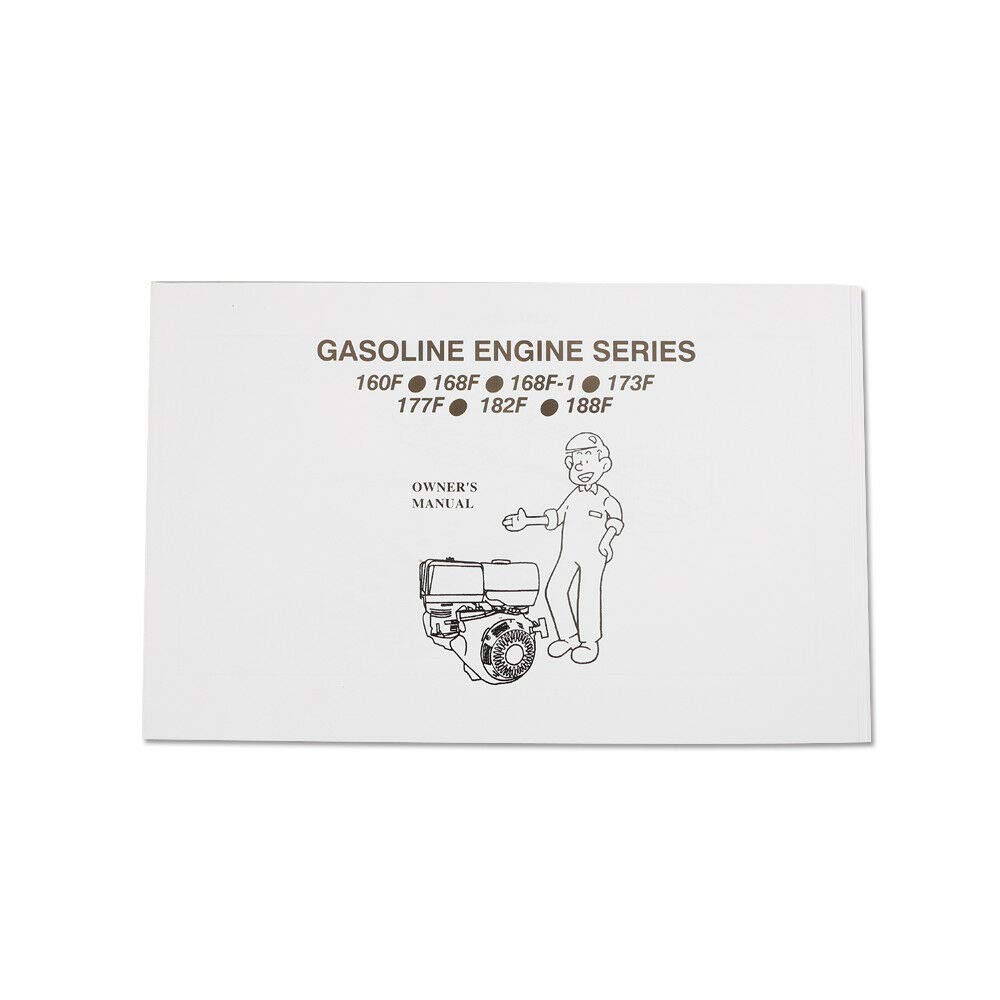 Motor de gasolina 7,5 CV, 4 tiempos, 210 cm3, motor para karts de pie, OHV monocilindro industrial (rojo claro)