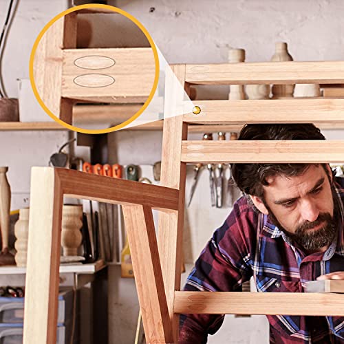 Pocket Hole Plugs, 100Pack Pine For Pocket Hole Jig Woodworking Tool, 9.5Mm | 3/8Inch With Storage Box. #TOP4