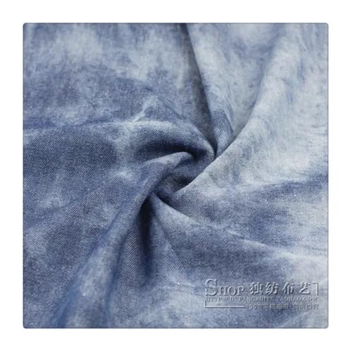 Tissu denim tie-dye de bricolage couture pour chapeaux et robes