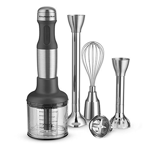 Kitchenaid Khb2571Sx 5-Speed Hand Blender - Brushed Stainless Steel #TOP2
