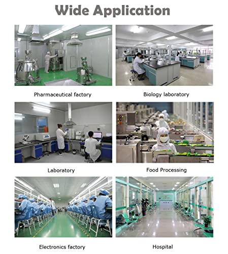 Intsupermai Vertical Laminar Flow Hood Air Flow Clean Bench Workstation With Hepa Aluminum Blade Fan Rated Air Volume 706Cfm Dust Free Room Workshop For Phone Lcd Repair Workshop Laboratory Using 110V #TOP7