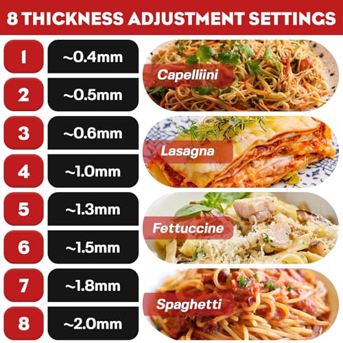 image for Pasta Maker Attachment for KitchenAid Stand Mixer, 3-in-1 Pasta Maker 