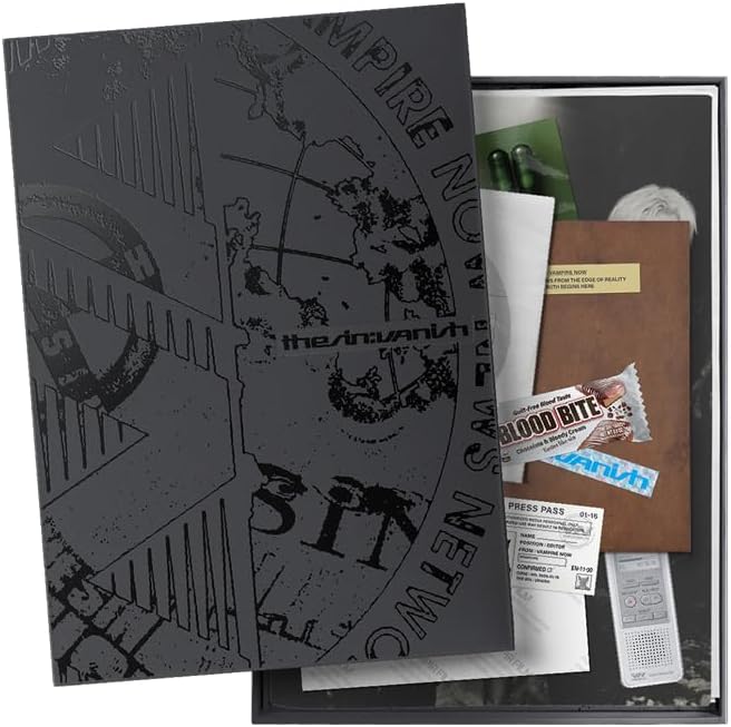 ENHYPEN [7th Mini Photobook Album THE SIN : VANISH](FORBIDDEN Ver.) + 3 Extra Photocards Set