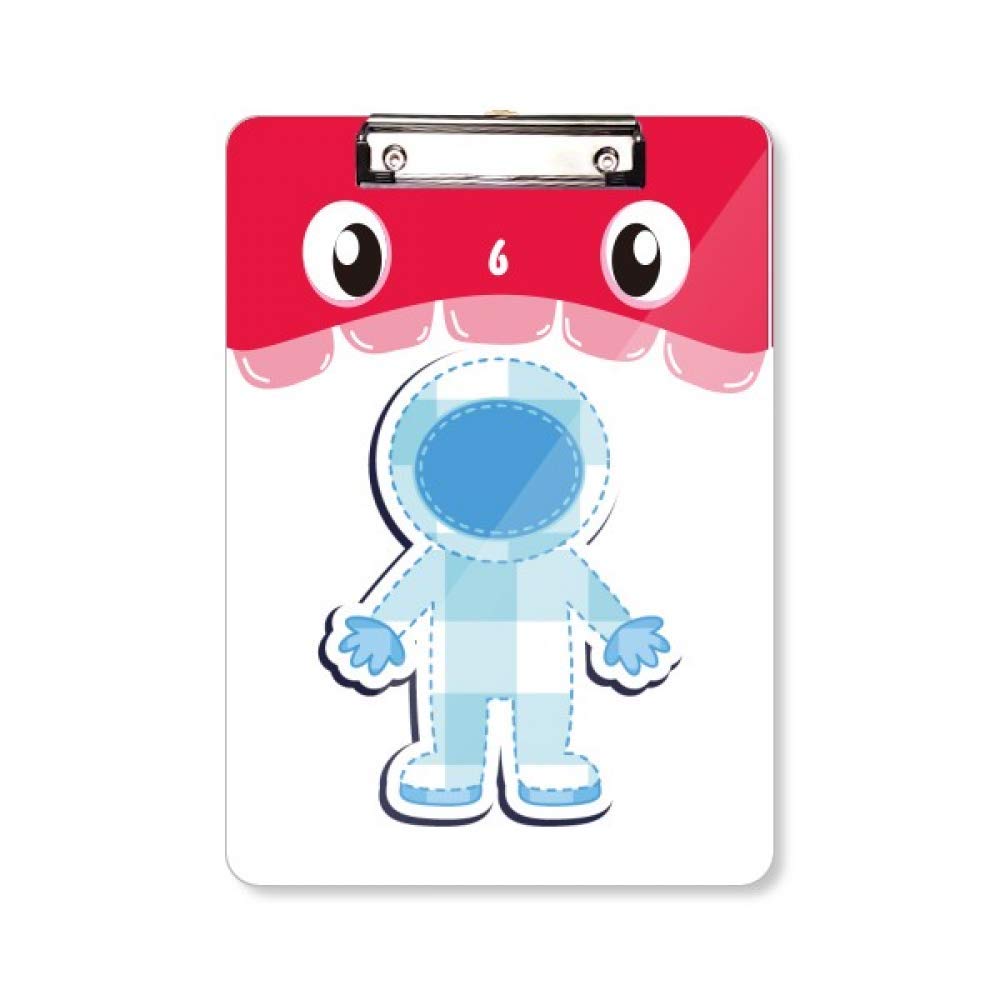 Porte-bloc A4 alien et astronaute pour des notes stylées en cours - 5