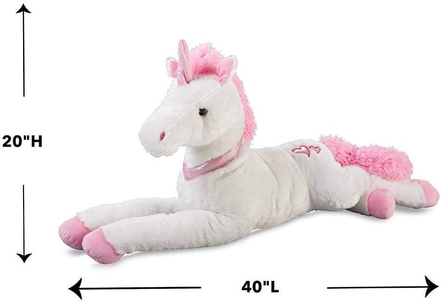 Large Super Soft Plush Dazzle the Unicorn Stuffed Animal