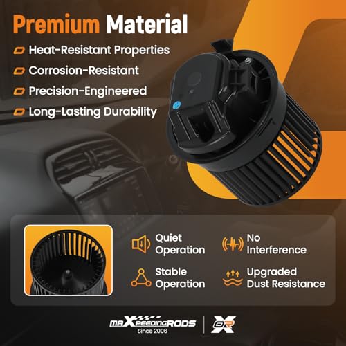 Image of maXpeedingrods HVAC Heater Blower Motor Assembly 700295 Fits for Nissan Sentra 1.6L Sedan 4-Door 2017-2018 1.8L Sedan 4-Door 2013-2018# 27226-3SG0A 272263SG0A PM4054