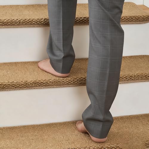 Almohadillas para escalones de escalera alfombrilla silenciosa autoadhesiva 3