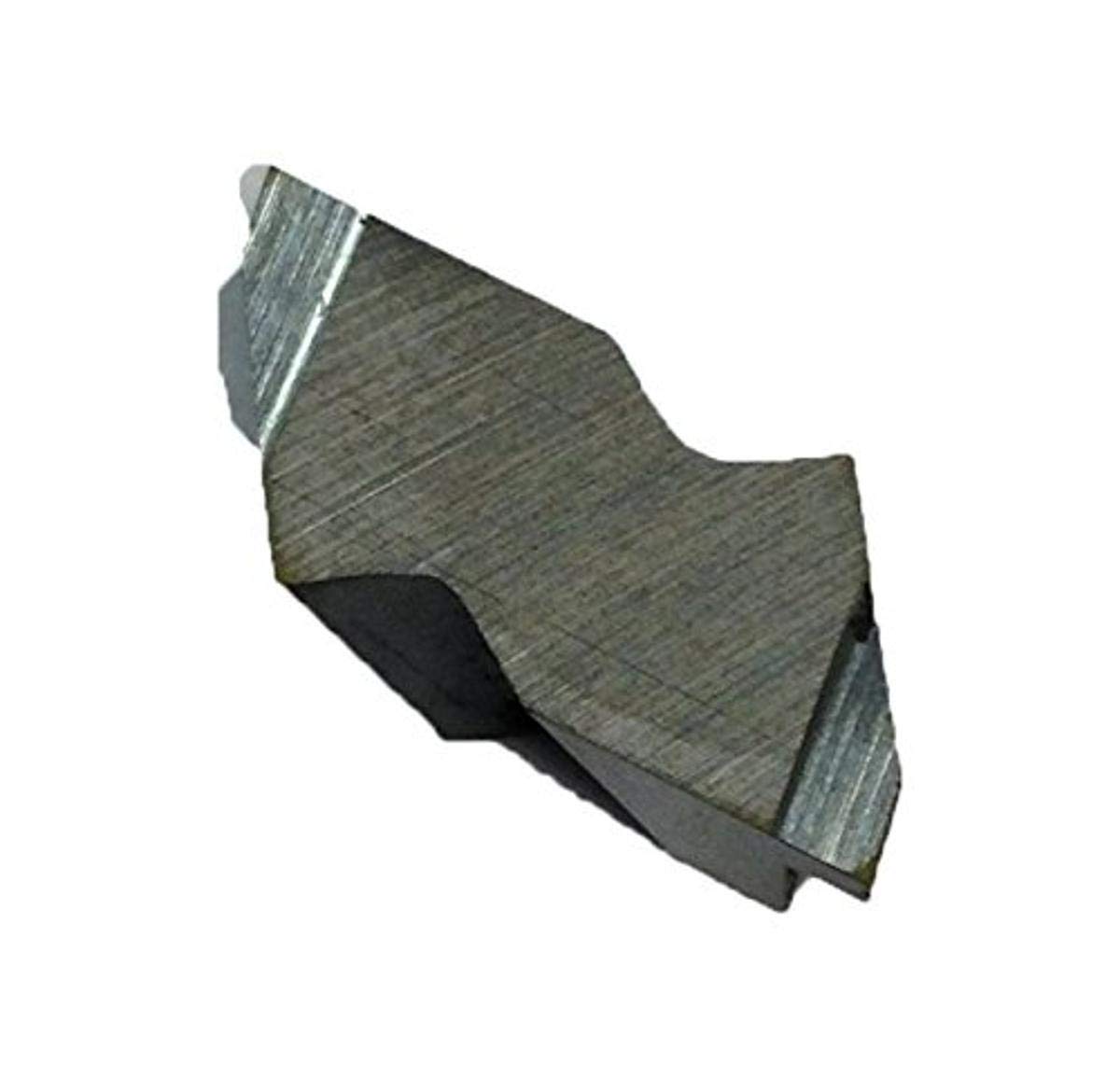 Cobra Carbide 46878 Solid Carbide Grooving Insert, C550 Grade, Notched