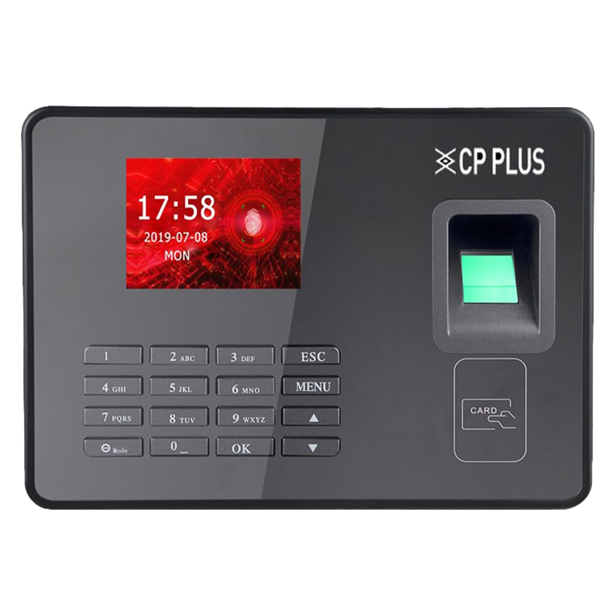 CP PLUS Fingerprint Time and Attendance Machine | Biometric System with ID Card & Password Access | Built-in Battery | Fast Recognition ≤1.5s | USB, TCP/IP | 1000 Users | CP-VTA-F1043-image-31