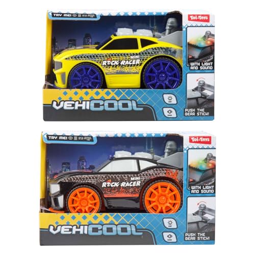 Toi-Toys Voiture de course Rally Rock Racer avec lumière et son
