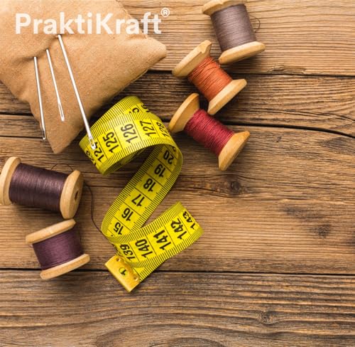 Massband 150 cm - 2 in 1 - cm + INCH Schneidermaßband - Maßband in Aufbewahrungsbox zum skalieren & messen