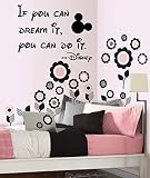 If You Can Dream It Black Wall Decal 14 inches X 20 Inches