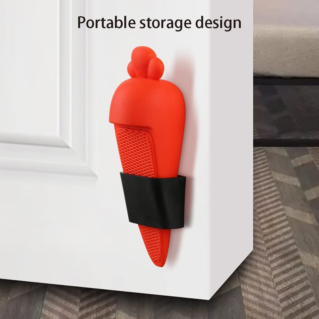 topes de Puerta, Cuña del Tope de la Puerta, cuñas montadas Piso Goma Superiores Silicona, resbalón Flexible