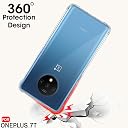TheGiftKart Crystal Clear Back Cover Case for OnePlus 7T | Shock Proof 360° Protection | Hard Clear Back Cover Case for OnePlus 7T (PC & TPU, Transparent Bumper) gallery image