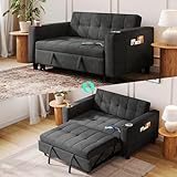 LINSY Sleeper Sofa with USB Charging