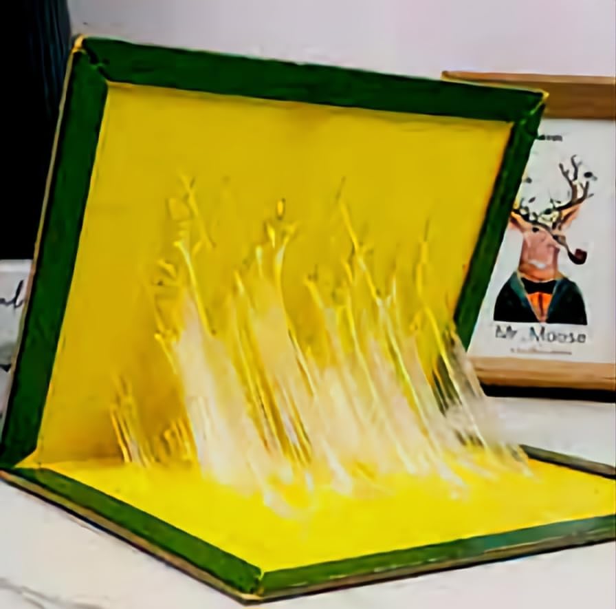 Sticky Insect Trap, Large Size, Yellow and Green pestcontrol - Pack of - (1)-picture-28