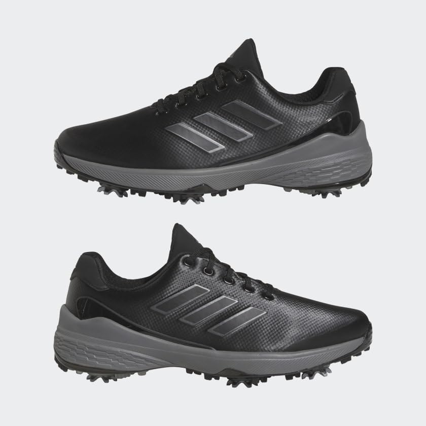 adidas Herren Zg23 Golfschuh, Core Black/Dark Silver Metallic/Silver Met., 41 EU – Ansicht 6
