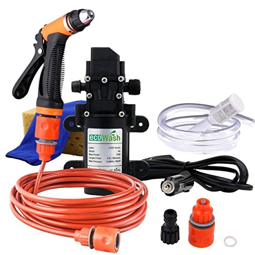 Car Wash 12V Car Washer Gun Pump High Pressure Cleaner Car Care Portable Washing Machine Electric Cleaning Auto Device