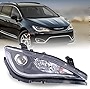 Partzer Right Passenger Side HID Headlight Assembly Headlamp with LED & DRL Compatible with 2017-2020 Chrysler Pacifica | 68228948AB 68228948AC 68228948AD 68228948AH