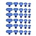 Produktbild Paintless Dent Repair Kit, 30-tlg. Car Body Dent Removal Ziehlaschen, Kleber Puller Tabs Paintless Repair Tools, für Karosserie Dellen Dellen Hagelschäden entfernen