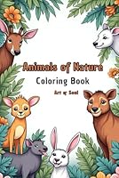 Animals of Nature: Coloring Book B0F5MG51DC Book Cover