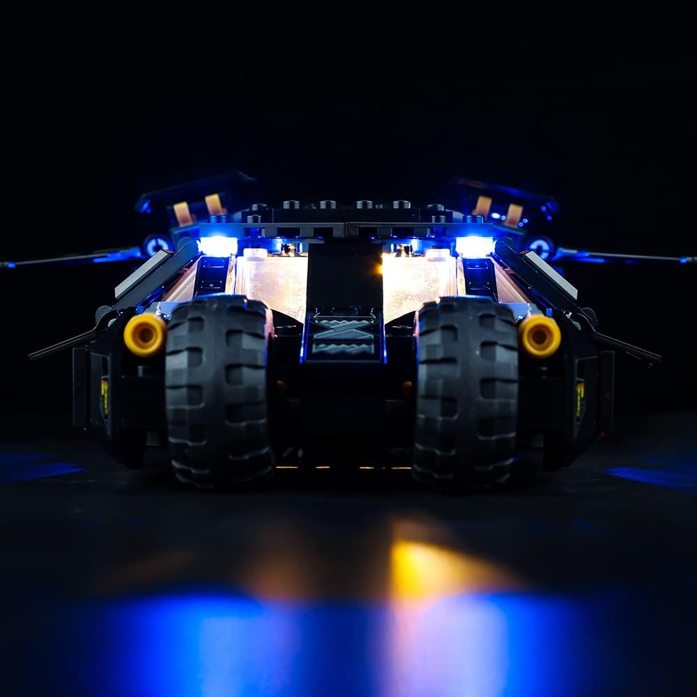 Kyglaring LED Lighting Kit Compatible with Lego DC Batman Batmobile Tumbler: Scarecrow Showdown 76239 Building Kit - Not Include The Model