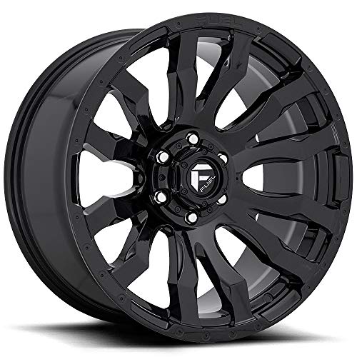 FUEL OFF-ROAD D675 BLITZ 20X9, 8X170, 5.04, 1mm GLOSS BLACK - D67520901750