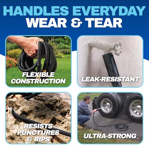 Bionic-Flex-Flexible-Garden-Hose-50-Ft-Water-Hose-50-Ft-Lightweight-Weatherproof-Garden-Hoses-50-Ft-Garden-Hose-with-500-PSI-Kink-Free-Manguera-de-Agua-Flexible-As-Seen-on-TV