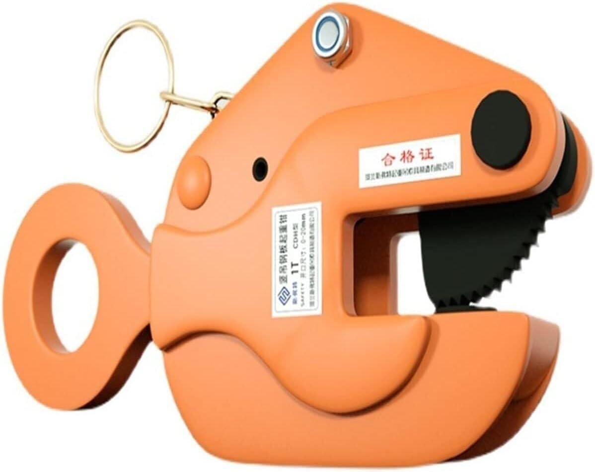 Jvfbjlf 5T Vertical Sheet Metal Lifting In The Sheet Metal Industry, Large-Opening Alloy Steel Welding Clamps(5T)