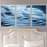 3 Piece Framed Canvas Wall Art Abstract Industrial Modern Art Multicolor Patterns Canvas Prints Home Artwork Decoration for Living Room,Bedroom - 16