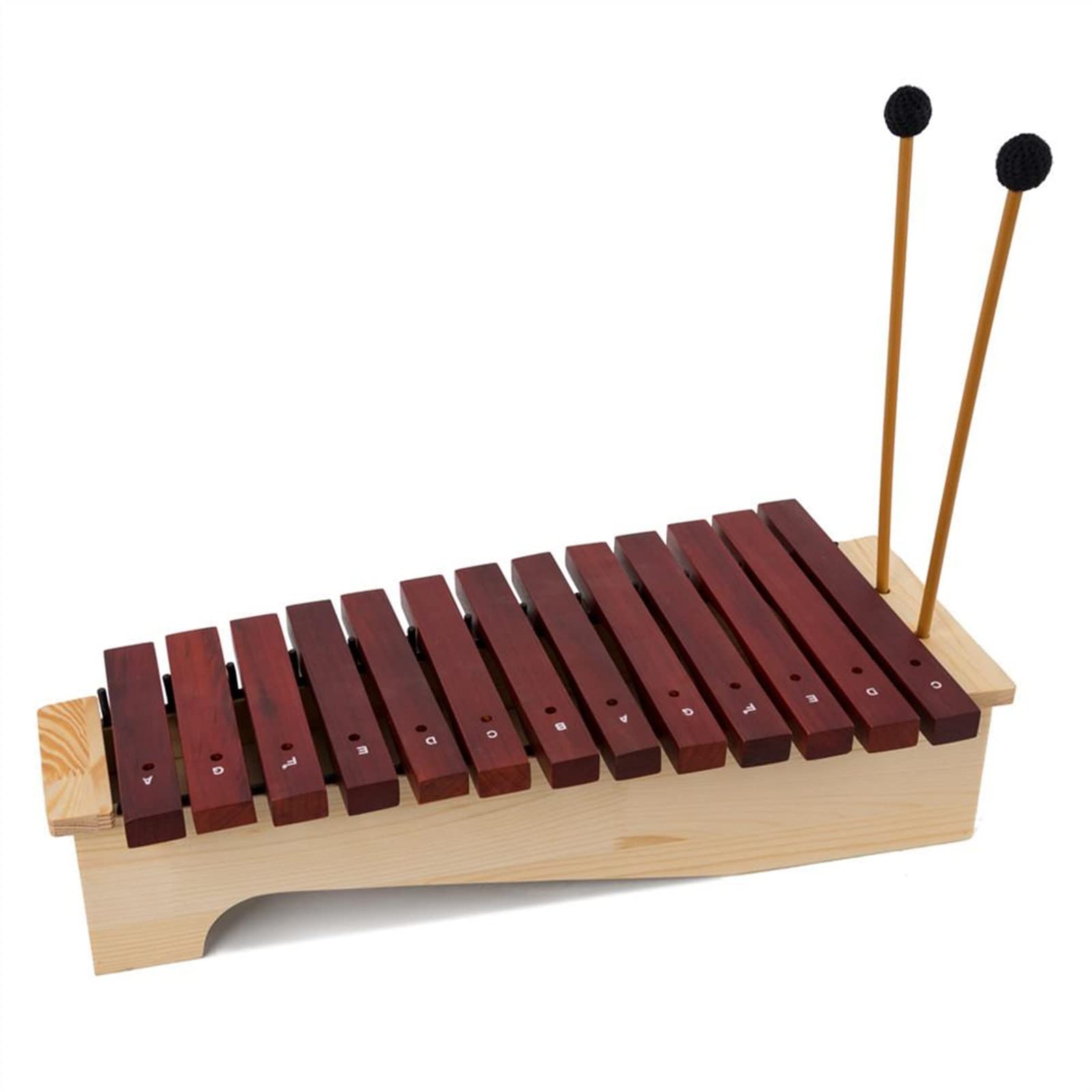 Percussão Musical Strumento a percussione per pianoforte strumento a percussione glockenspiel piastra in alluminio strumento per l'insegnamento della musica AIDS Xilofoni