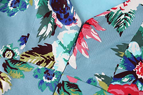 Image of MINTLIMIT Women's 1950s Retro Vintage Cocktail Party 3 /4 Sleeve Swing Dress