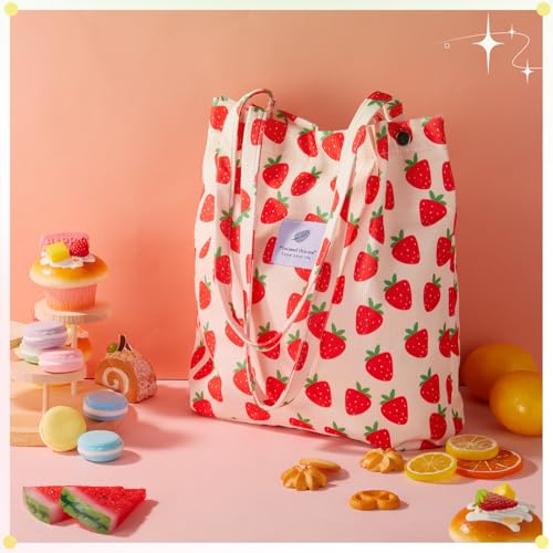 Hsei 2 Pcs Bolsa Tote de Pana para Mujer Gran Capacidad miniatura 3