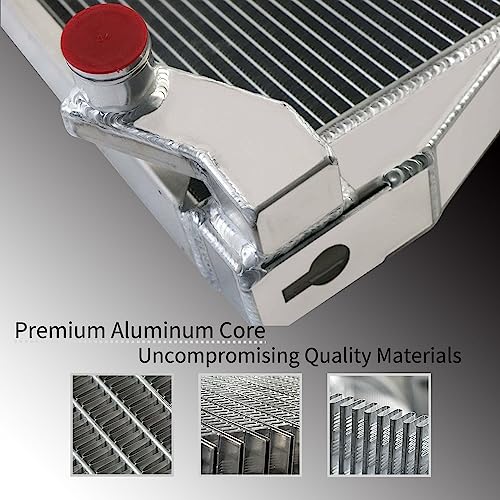 Egincooler Oem# 8N8005 86551430 Aluminum 3 Rows Core Radiator Compatible With Ford 8N 9N 2N Tractors Radiador 44Mm All Aa5052 Aluminum Radiador #TOP3
