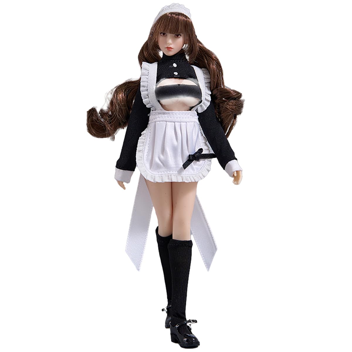 Amazon.co.jp: HiPlay Cdtoys 1/12 女性兵士フィギュア 日系ギャル/軟