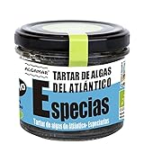 Tartar de Algas del Atlántico Bio Algamar 100g | Varias Variedades (Especias, Mostaza, Pepinillos y Alcaparras) | Veganos y Ecológicos (100 g, Especias)