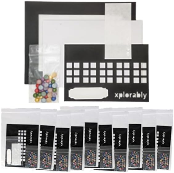 Xplorably Make a Beautiful Braille Artwork with This Paper Craft Kit - Pack of 10