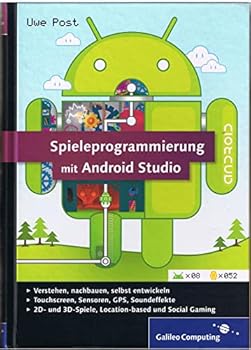 Hardcover Spieleprogrammierung mit Android Studio [German] Book