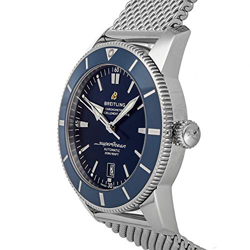 Breitling Blue Dial Stainless Steel Men's Watch AB2020161C1A12