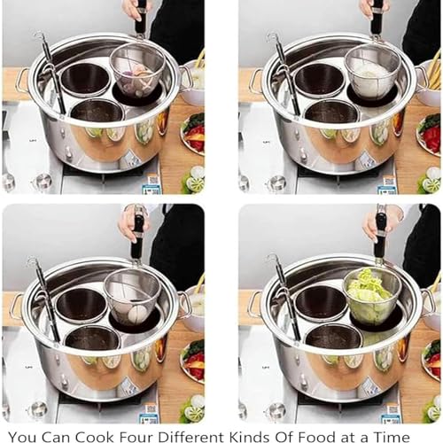 Cuocipasta inserti et marmite professionnelle pour une cuisine efficace - 8