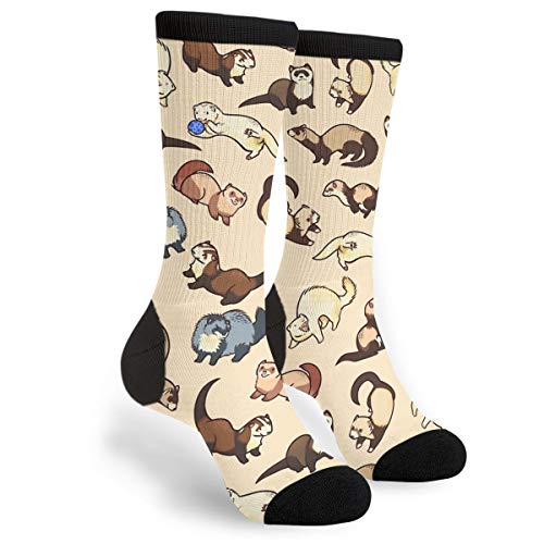 Calcetines de hurón lindos: el regalo divertido ideal para deportistas