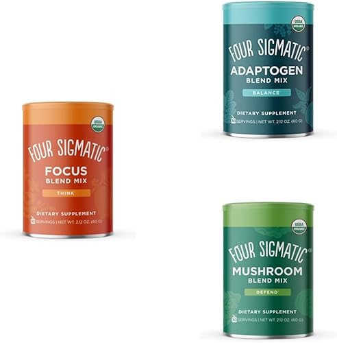Miniatura 1 de Four Sigmatic Paquete de tres mezclas  Encuentra tu mezcla de adaptógenos superalimentos favorita