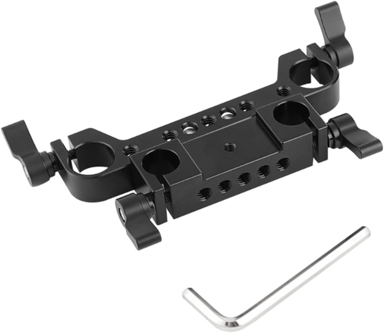 2つのチューブクランプは、19mmから15mmのロッドの組み合わせを写真機器用に変換します19mmから15mmチューブ