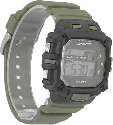 Miniatura 3 de Armitron Sport Men's Digital Chronograph Resin Strap Watch, 408244