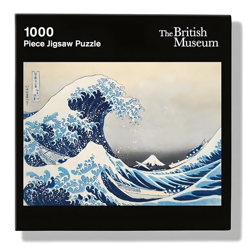 1000 Piece Jigsaw Puzzle - The Great Wave - Artistic Design from The British Museum - Full Image Poster Included