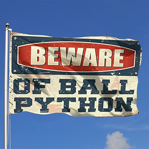 Drapeau humour Python Royal 152 x 244 cm | Idée cadeau insolite - 3