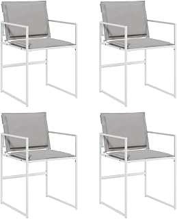 sillas jardin blanco