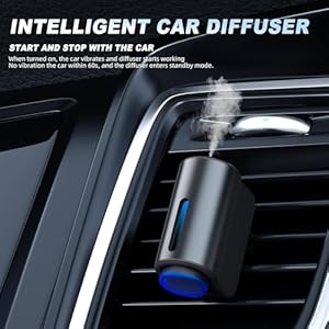   Smart-Car-Air-Freshener-DiffuserCar-Diffuser-with-Three-AdjustableRechargeable-Car-Diffusers-with-Essential-OilsDiffuser3pcs-Oils
